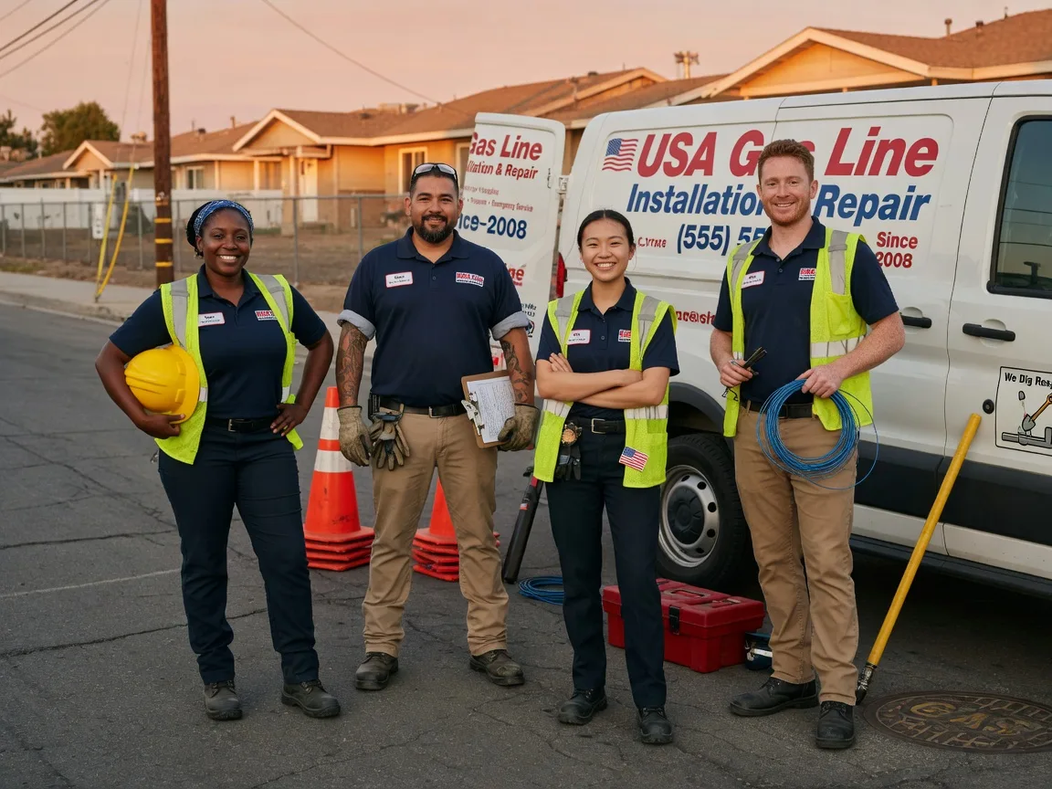 Gas Line Installation company in Rogers, ND